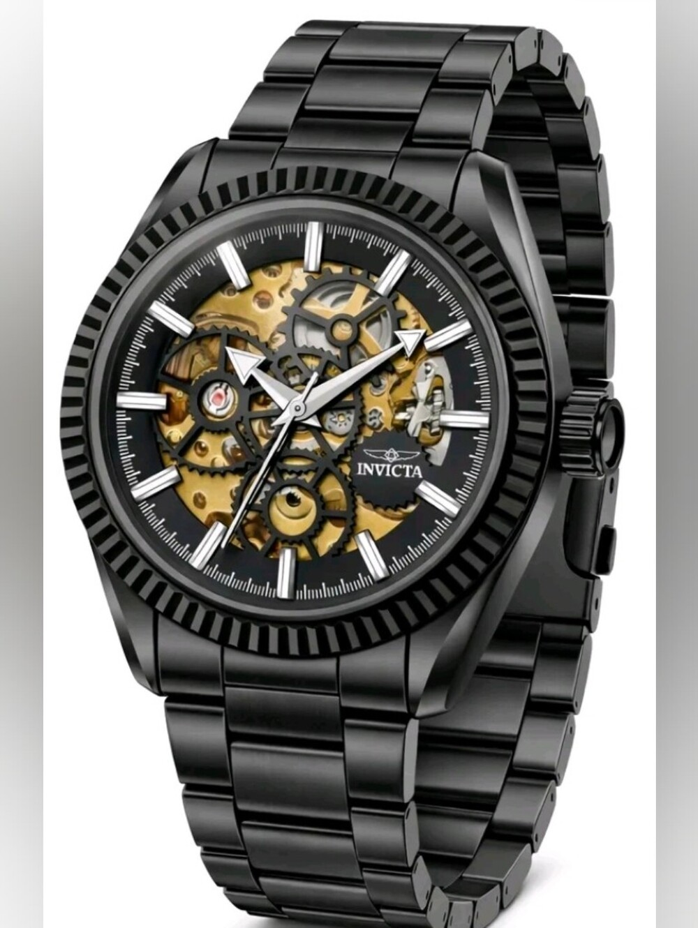 Invicta Objet D Art Glyph Automatic Men's Watch w/ Skeleton Dial - (69754) #91